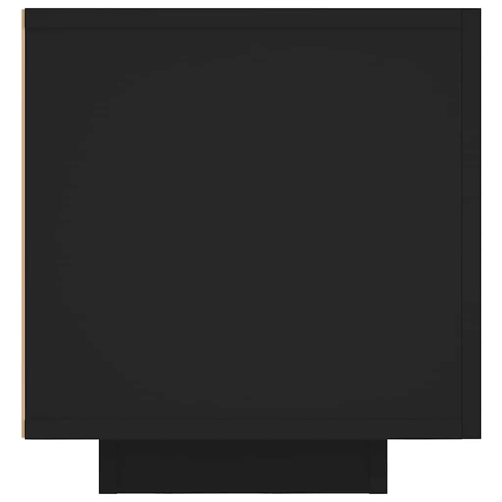 TV Cabinet Black Media Stand Storage Unit 160x35x40cm with RGB LED Lights