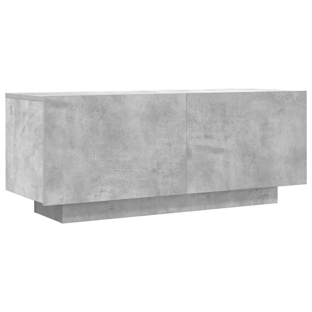 Concrete Grey TV Cabinet 100x35x40 cm Engineered Wood