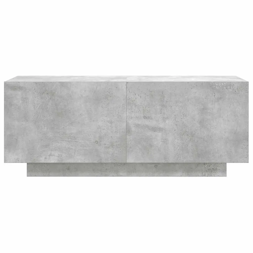 Concrete Grey TV Cabinet 100x35x40 cm Engineered Wood