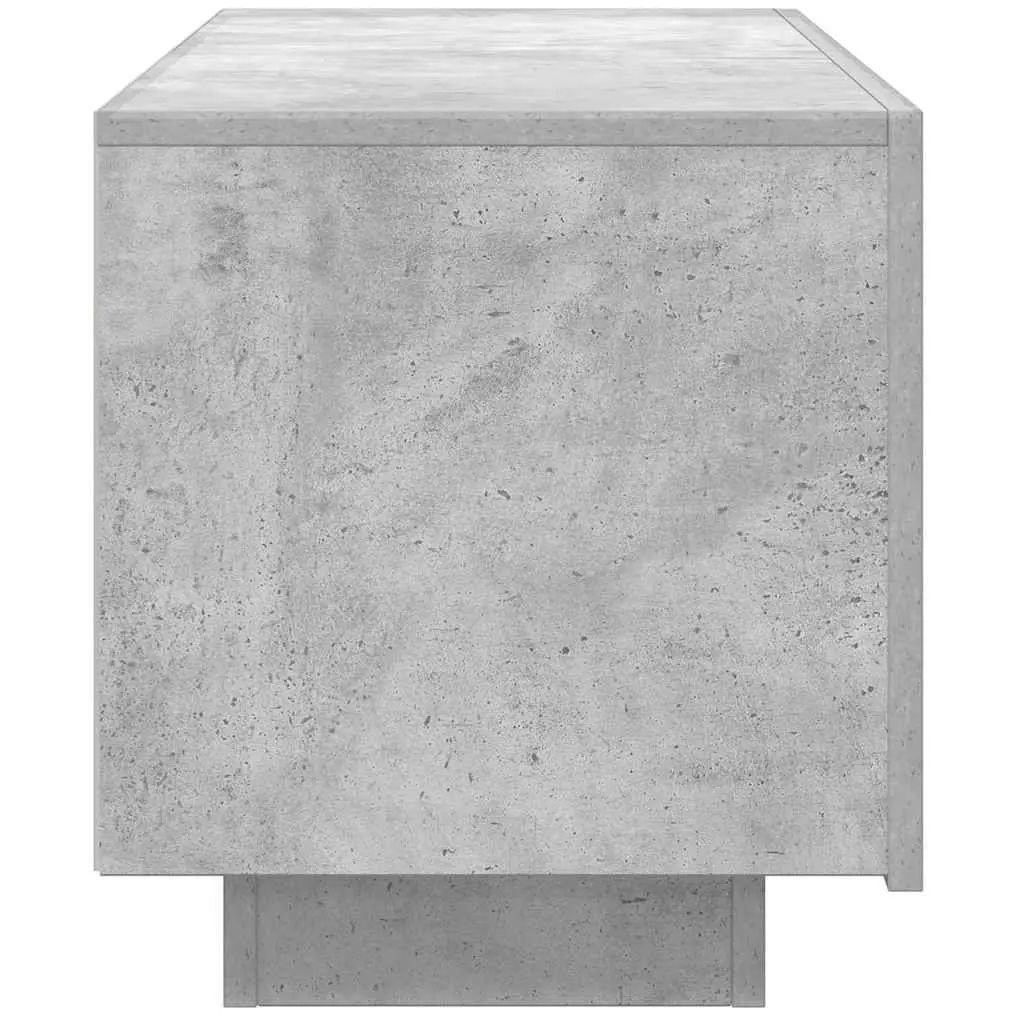 Concrete Grey TV Cabinet 100x35x40 cm Engineered Wood