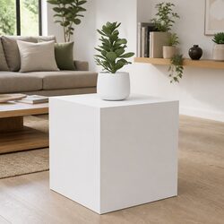 Floating Shelf TV Cabinet Set in White for Cozy Living Rooms