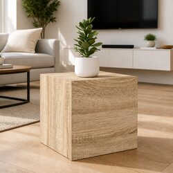Sonoma Oak Wall Mounted TV Cabinet for Home Entertainment