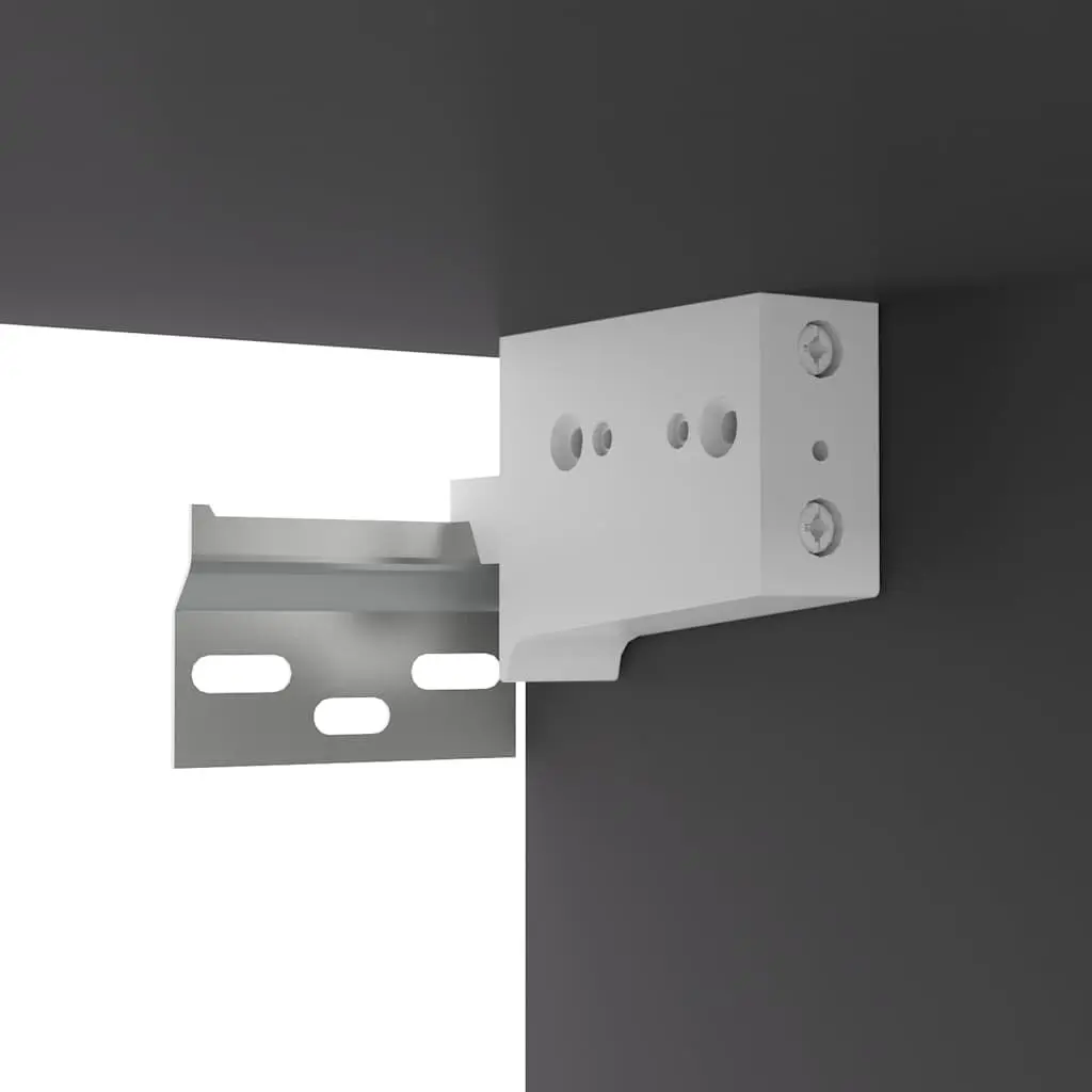 Hanging TV Cabinet Set Grey 60x30x30cm Wall Mount Storage Unit