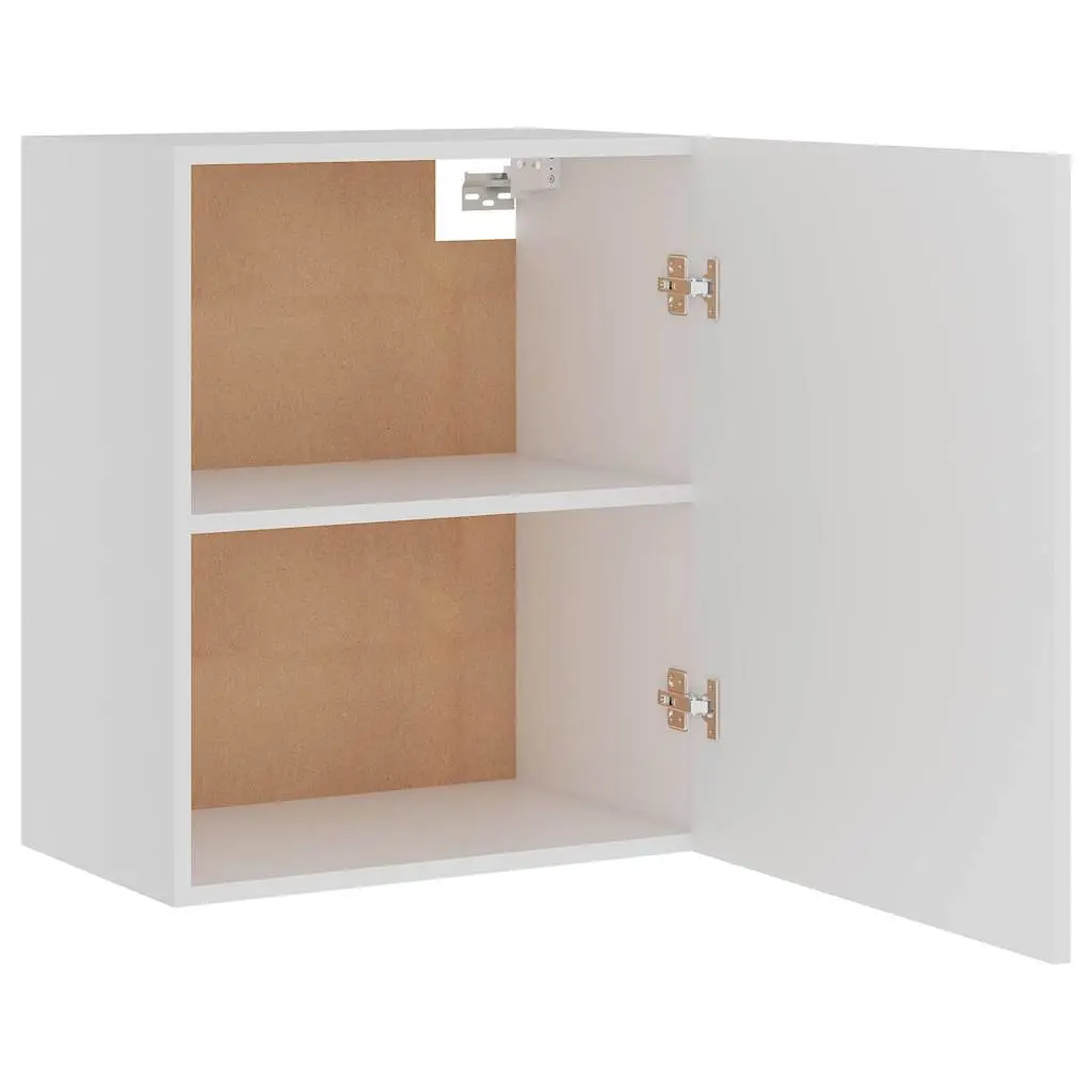 White Hanging Kitchen Cabinets Set of 2