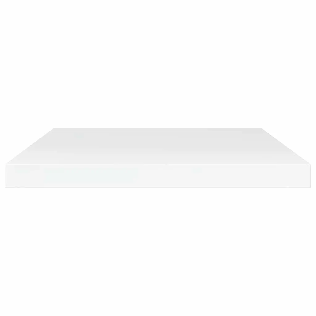 Bookshelf Boards White High Gloss 40x20x1.5 cm Engineered Wood 4 Piece