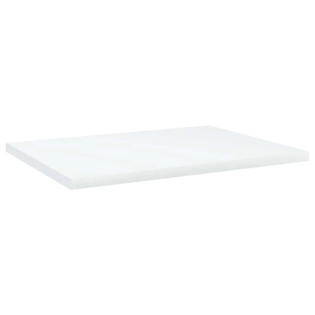 Bookshelf Boards White 40x30x1.5 cm Engineered Wood 4 Piece Storage Shelves Panel
