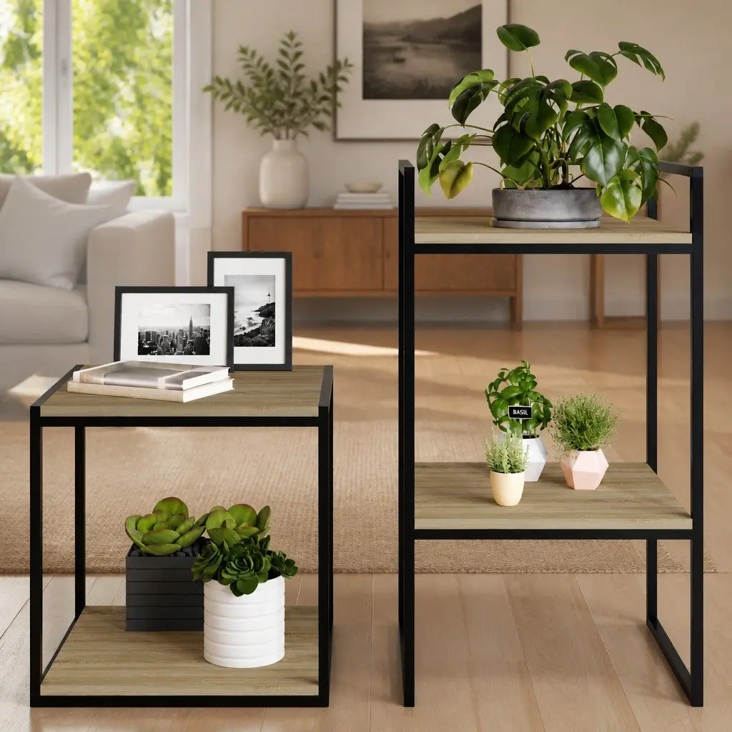 Floating Shelves Boards Brown 40x40x1.5 cm Engineered Wood