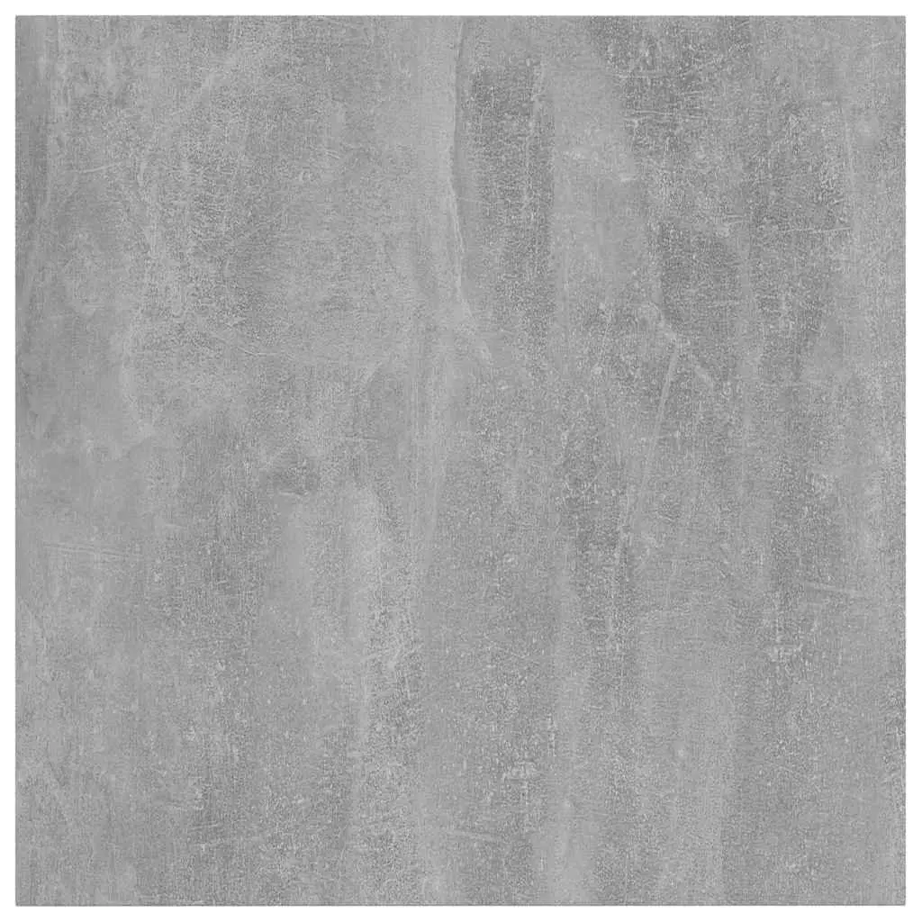 Bookshelf Boards Grey Floating Shelves Engineered Wood 40 x 40 x 1.5 cm Set of 4