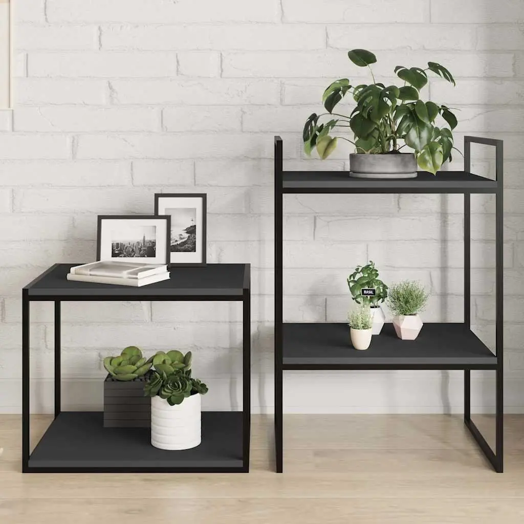 Bookshelf Boards Grey Floating Shelves 40 x 50 x 1.5 cm Engineered Wood