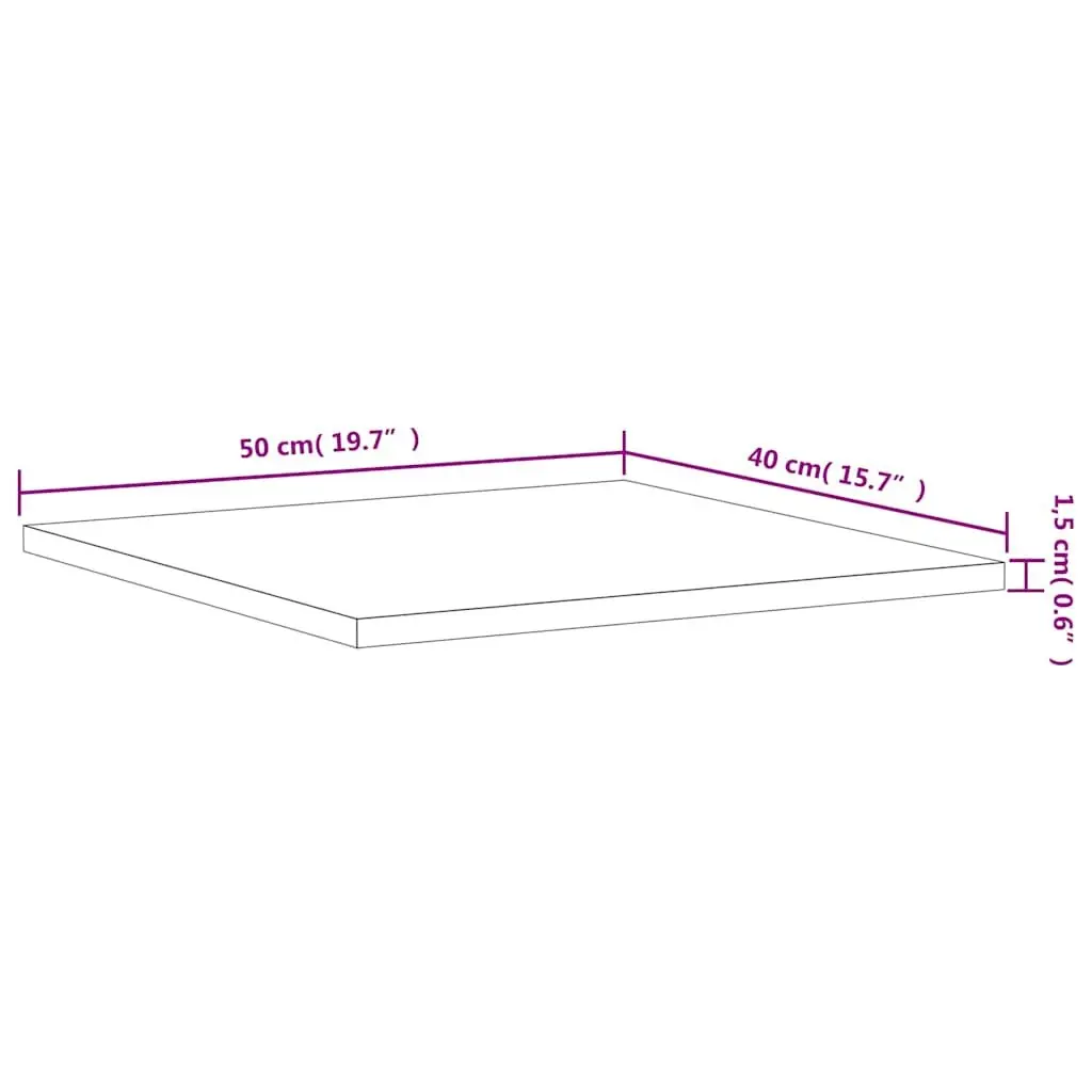 Bookshelf Boards Grey Floating Shelves 40 x 50 x 1.5 cm Engineered Wood