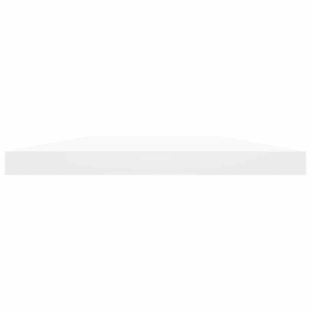 Engineered Wood Storage Shelves White 60x10x1.5cm Set of 8 Bookshelf Boards