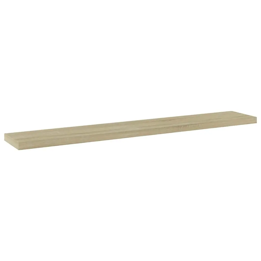 Bookshelf Boards Brown 60x10x1.5 cm Engineered Wood 4 Piece Storage Shelving Panels