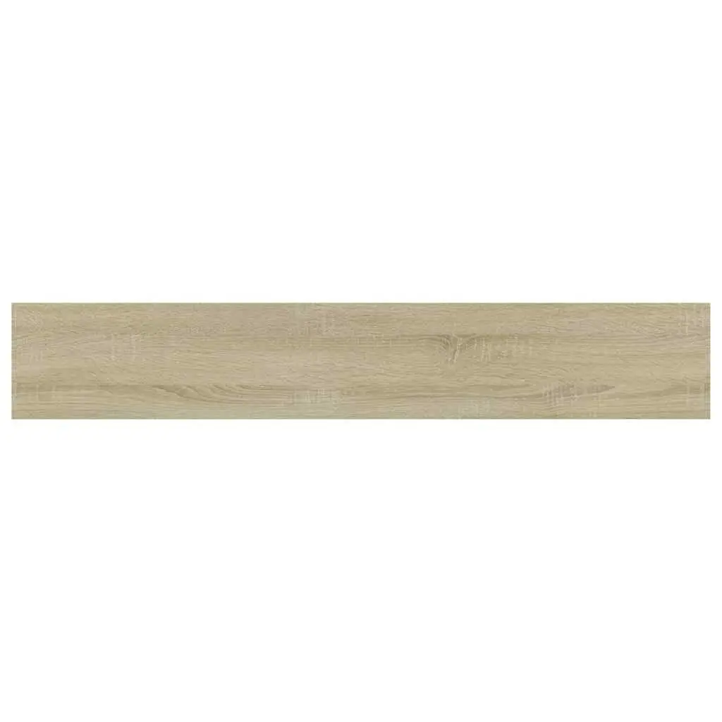 Bookshelf Boards Brown 60x10x1.5 cm Engineered Wood 4 Piece Storage Shelving Panels