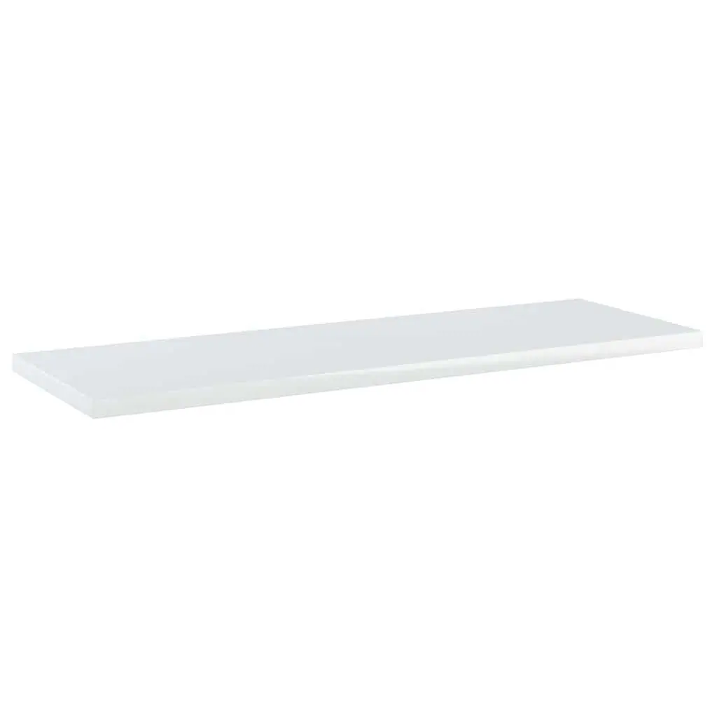 Bookshelf Boards White 60x20x1.5 cm Engineered Wood Shelves Storage
