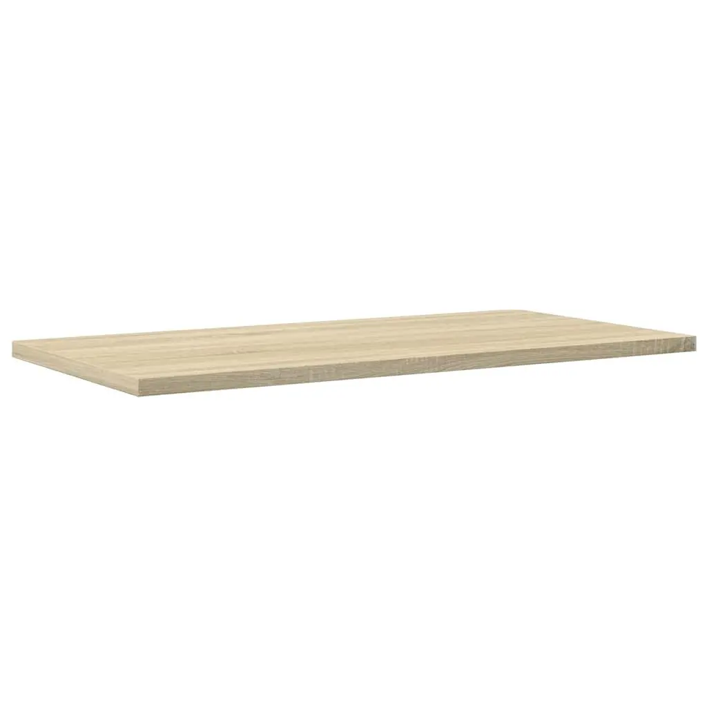 Bookshelf Boards Sonoma Oak 60x30x1.5 cm Engineered Wood Storage Shelves 4 Piece