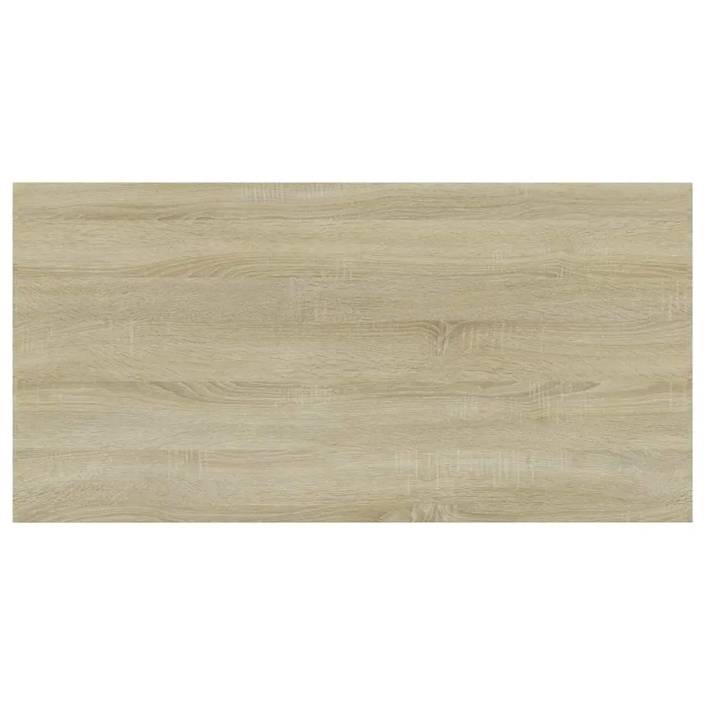 Bookshelf Boards Sonoma Oak 60 x 30 x 1.5 cm Engineered Wood 8 Piece Wall Mounted Shelving Storage Panels