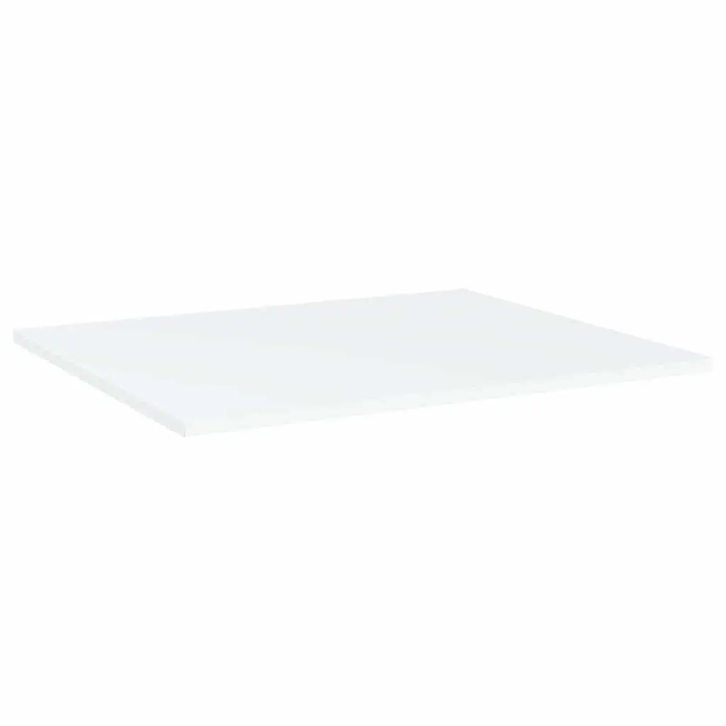 Floating Shelf Boards White 60 x 50 x 1.5 cm Engineered Wood 4 Piece