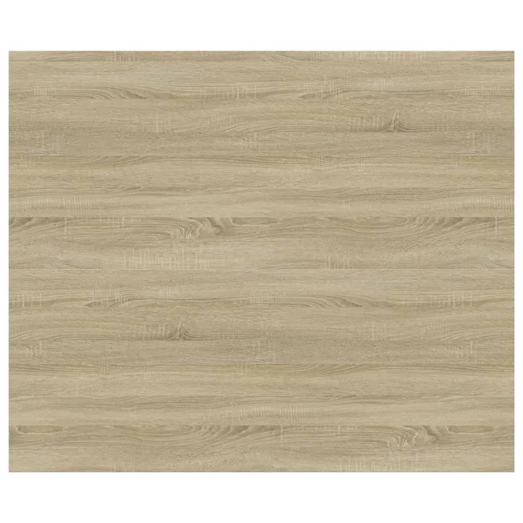 Bookshelf Boards Sonoma Oak 60x50x1.5 cm Engineered Wood 8 Piece Floating Shelves Storage