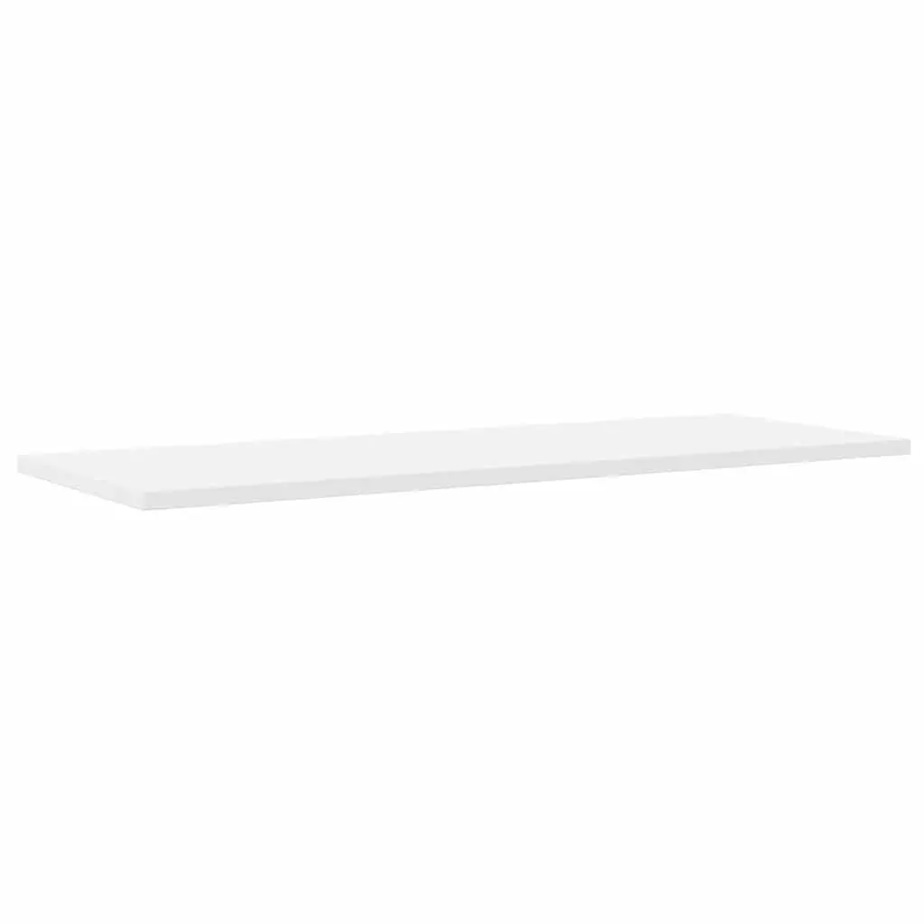 Floating Bookshelf Boards White 80 x 30 x 1.5 cm Engineered Wood 4 Piece