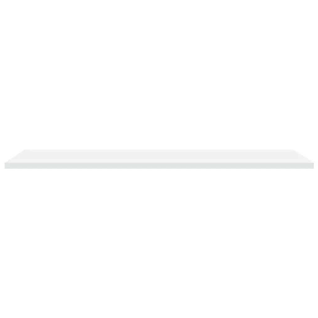Floating Bookshelf Boards White 80 x 30 x 1.5 cm Engineered Wood 4 Piece