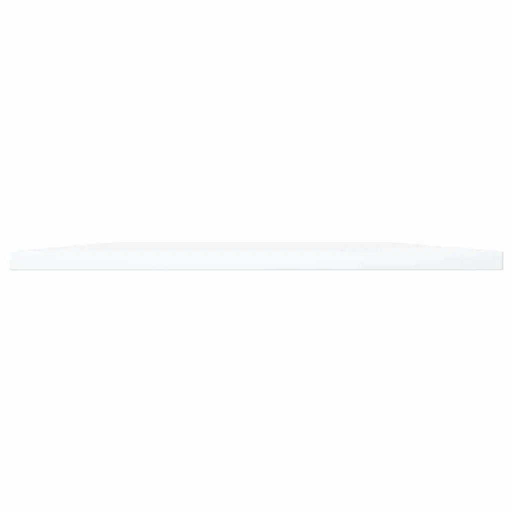 Floating Shelf Boards White 80 x 40 x 1.5 cm Engineered Wood 4 Piece