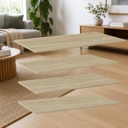 Brown Wall Mounted Floating Shelf Boards - Set of 4