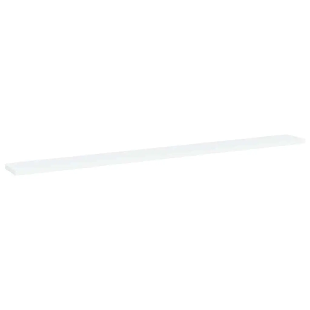 Bookshelf Boards White Floating Shelves 100 x 10 x 1.5 cm Engineered Wood