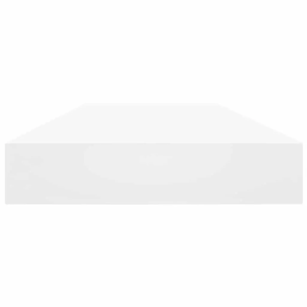 Bookshelf Boards White Floating Shelves 100 x 10 x 1.5 cm Engineered Wood 8 Piece