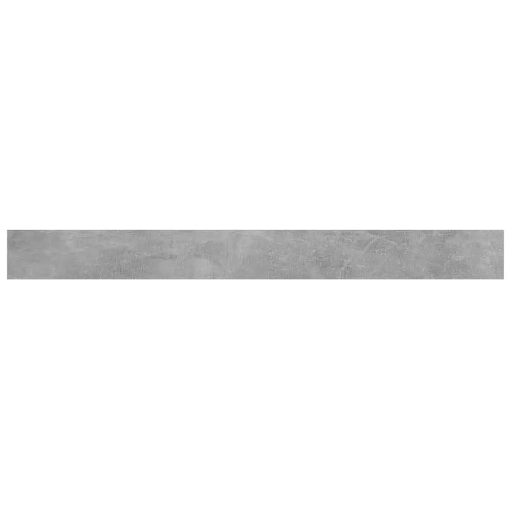 Floating Shelf Boards Grey 100 x 10 x 1.5 cm Engineered Wood Wall Mount 4 Piece