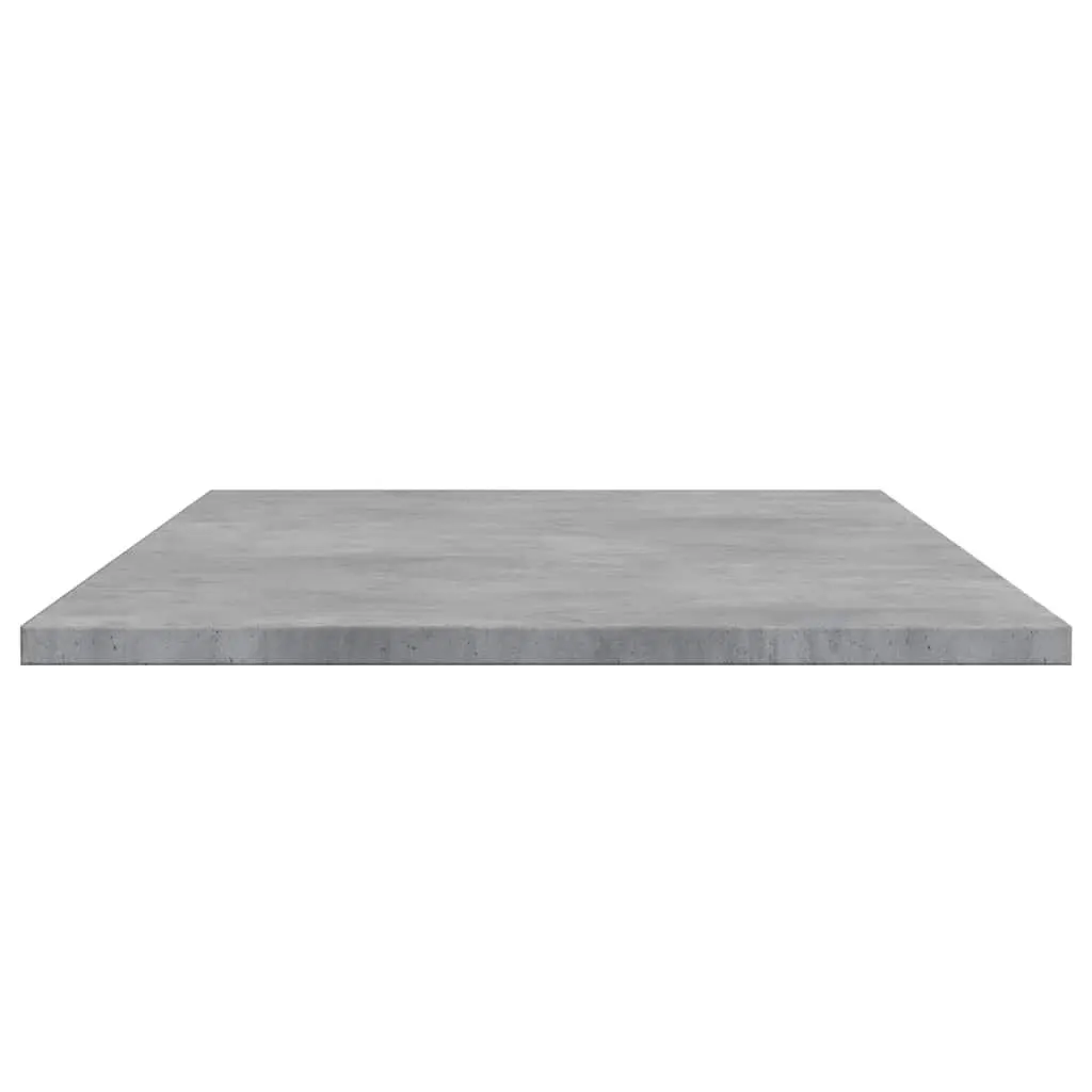 Bookshelf Boards Concrete Grey 100x40x1.5cm Engineered Wood Shelf Panels 4 Piece