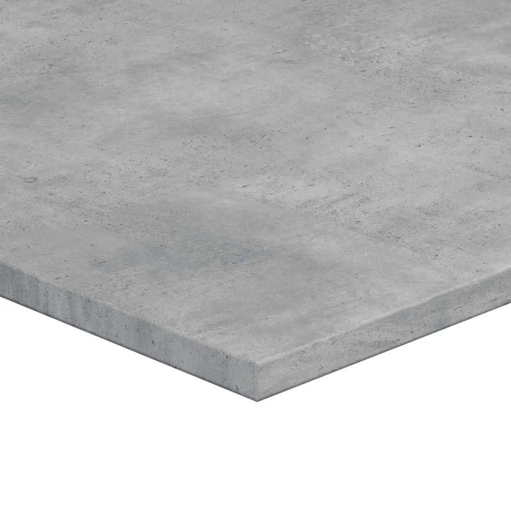 Bookshelf Boards Concrete Grey 100x40x1.5cm Engineered Wood Shelf Panels 4 Piece