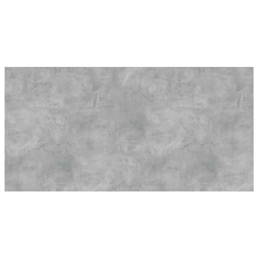 Bookshelf Boards Grey Floating Display Panels 100 x 50 x 1.5 cm Engineered Wood 4 Pieces