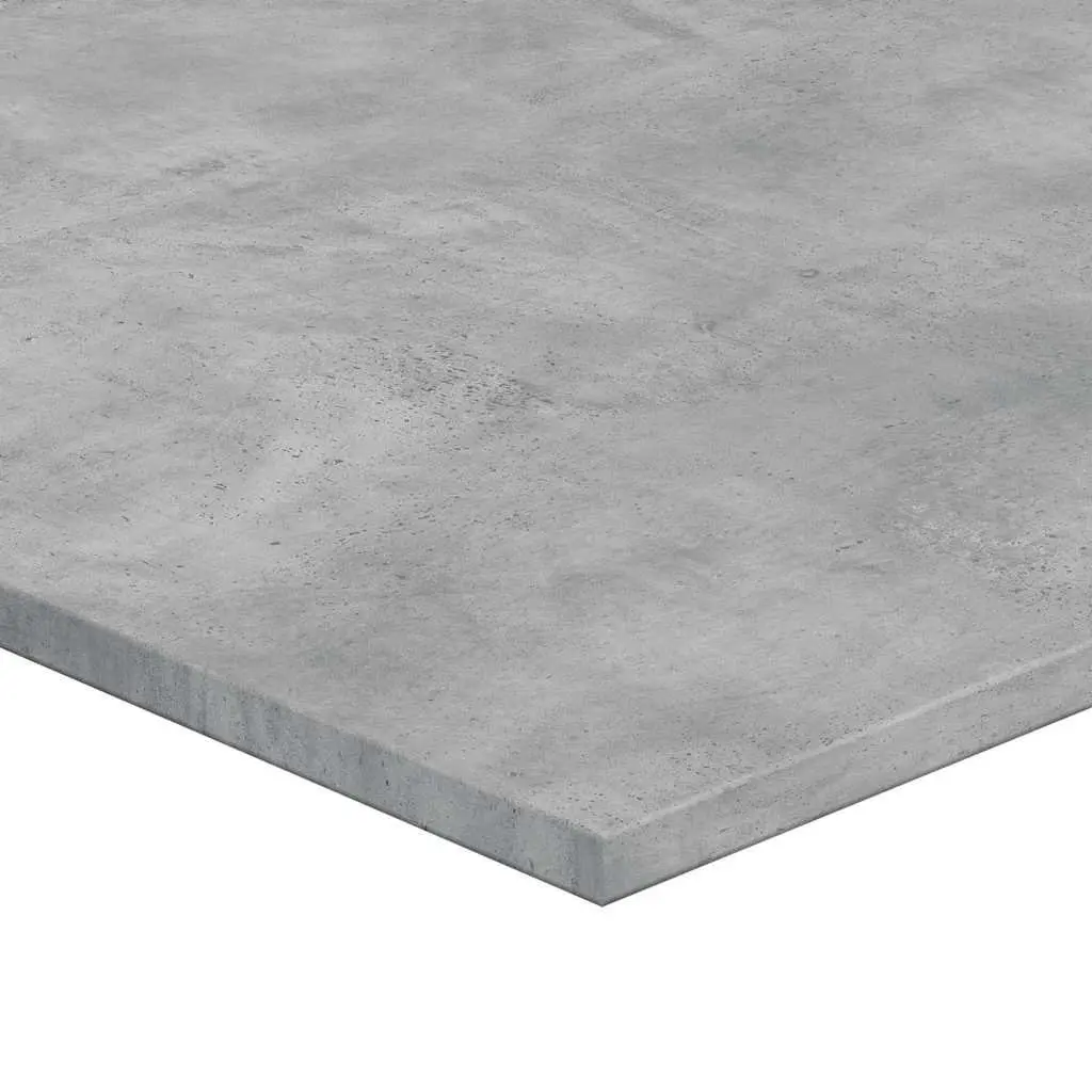 Bookshelf Boards Grey Floating Display Panels 100 x 50 x 1.5 cm Engineered Wood 4 Pieces