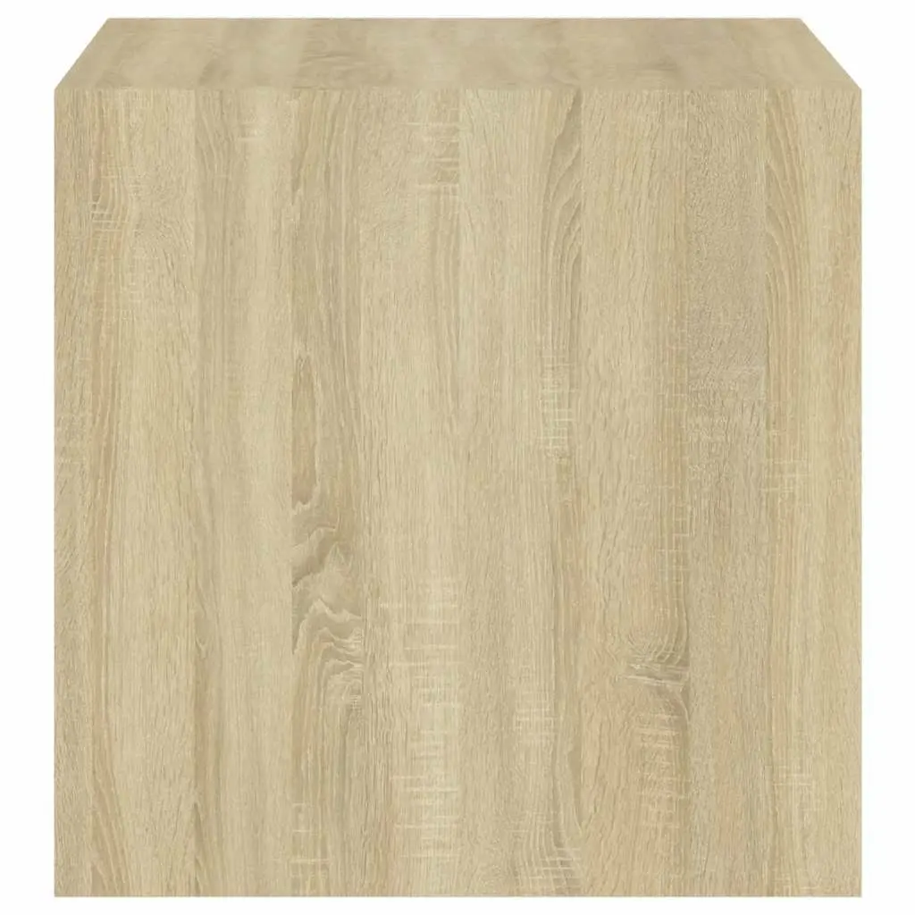 Floating Storage Shelves Wall Cabinet Brown 37x37x37cm Engineered Wood Set of 2