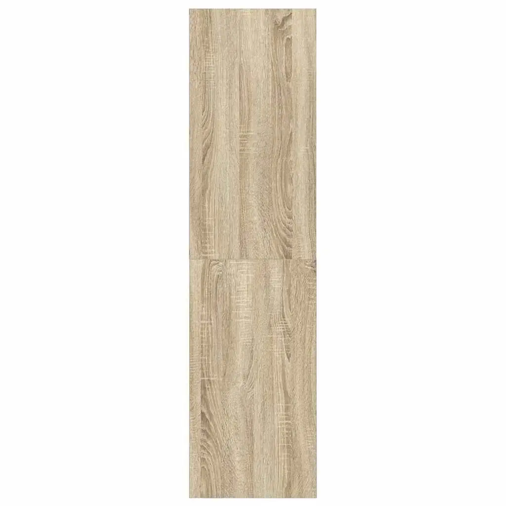 Wall-mounted TV Cabinet Brown 37 x 37 x 142.5 cm Engineered Wood