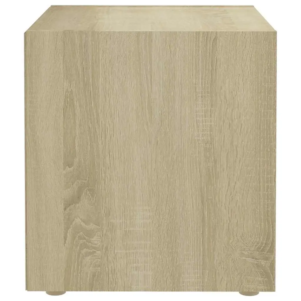 TV Cabinets Sonoma Oak 37x35x37 cm Engineered Wood Ground Stand Storage Unit 2 Piece