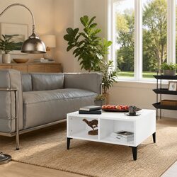 Stylish White Gloss Coffee Table for Cozy Living Spaces