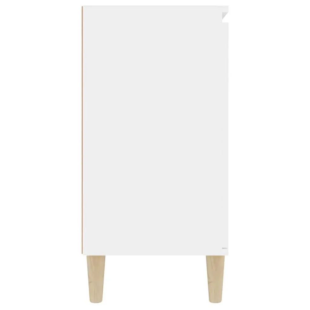 White Sideboard Cabinet with Storage