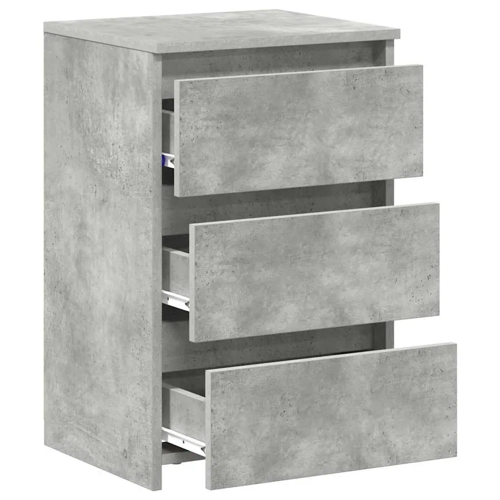 Bedside Tables 2 pcs Bedroom Nightstands Bed Cabinets with 3 Drawers Storage