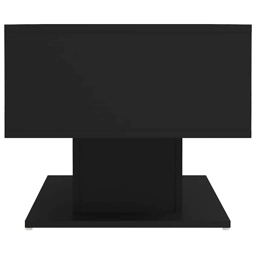 Coffee Table Black Modern 103.5 x 50 x 44.5 cm Engineered Wood