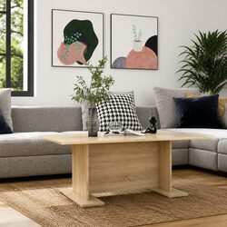 Sonoma Oak Coffee Table for Cozy Living Spaces