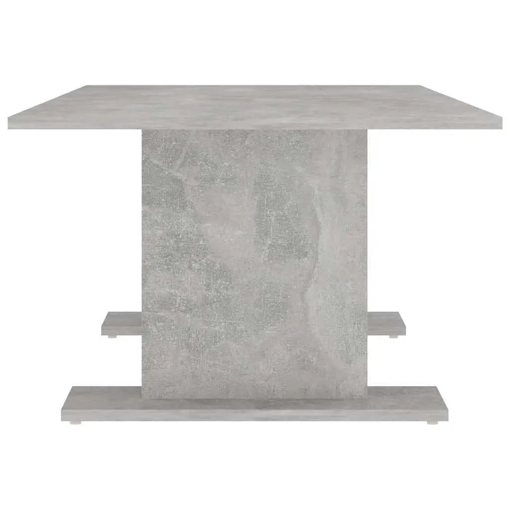 Engineered Wood Coffee Table Grey Modern 103.5L x 60W x 40H cm