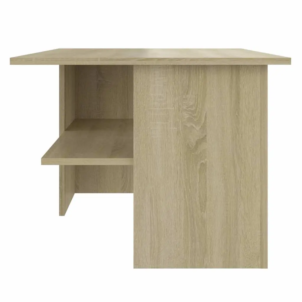 Coffee Table Sonoma Oak 90x60x46.5cm Engineered Wood