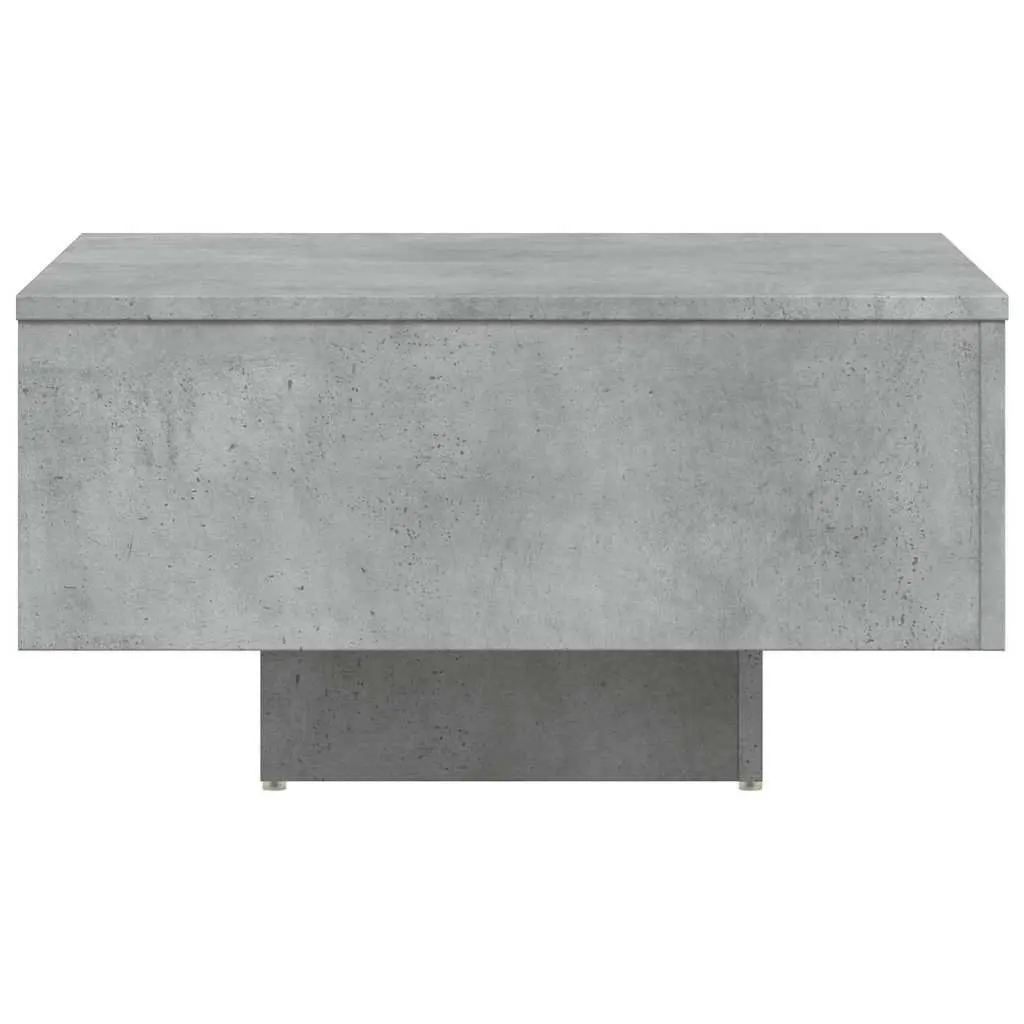 Coffee Table Grey Modern 60x60x31.5cm Engineered Wood