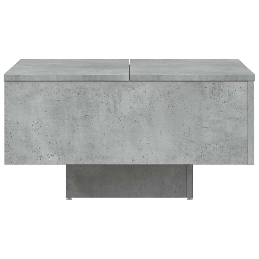 Coffee Table Grey Modern 60x60x31.5cm Engineered Wood