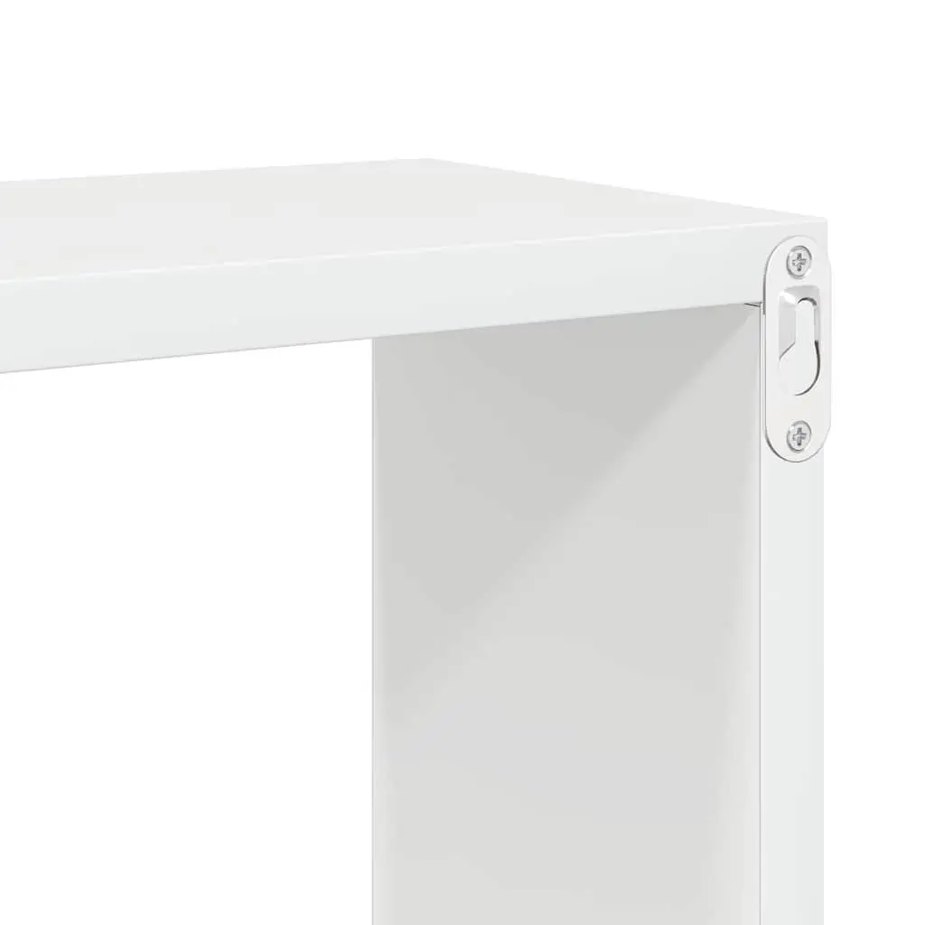 Wall Cube Shelves Set White Floating Display Storage Shelving 30 x 15 x 30 cm