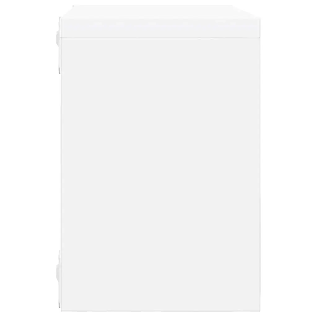 Wall Cube Shelves White Floating Storage Display Organiser Set 6 Piece