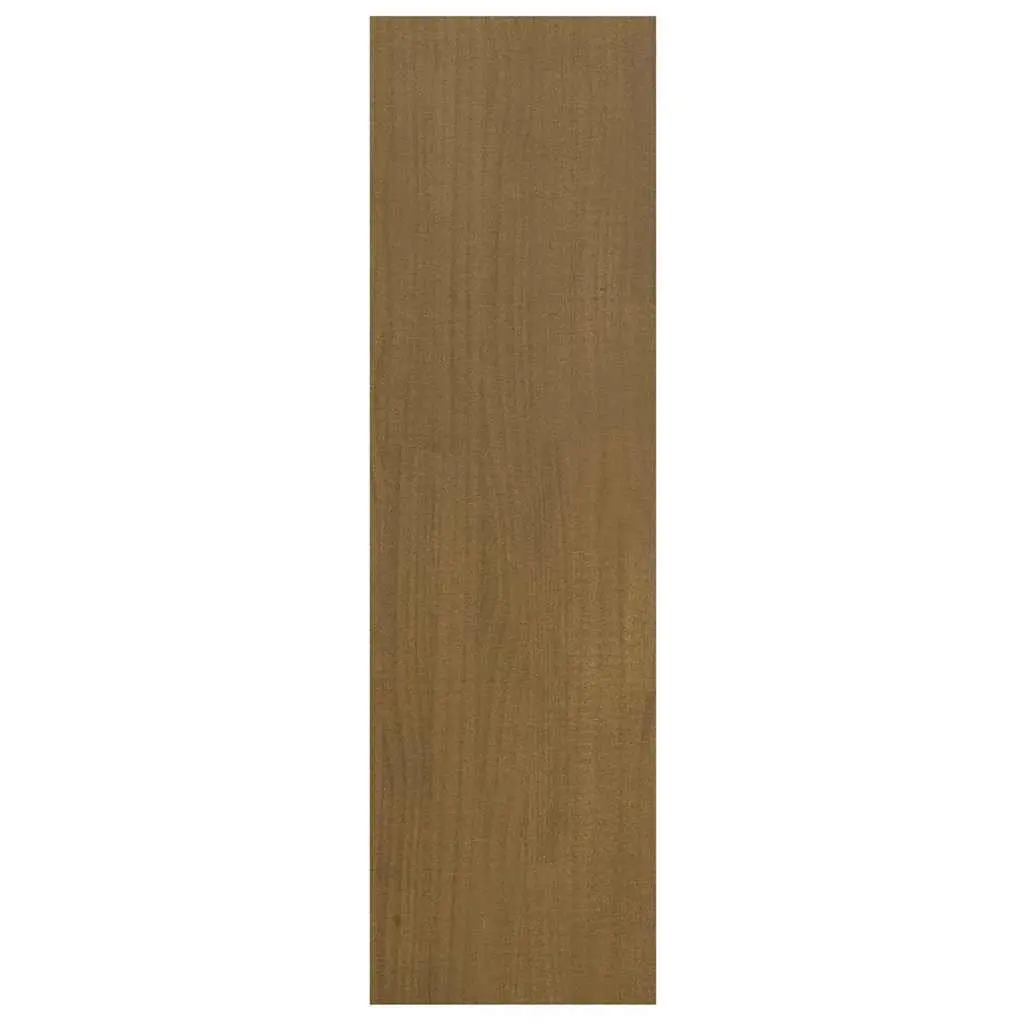 Pinewood Brown Shelving Unit Book Cabinet Room Divider 40x30x103.5cm