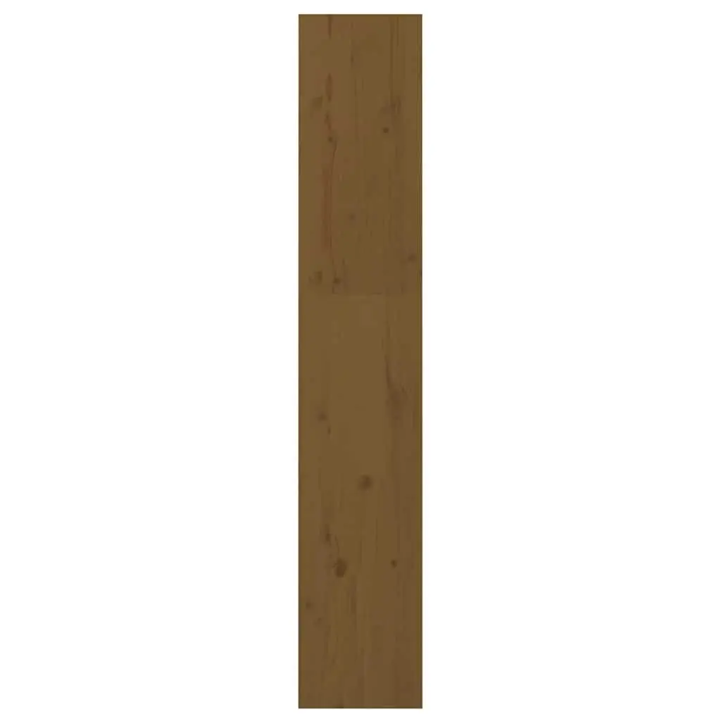 Honey Brown Book Cabinet Room Divider 60x30x167.5cm