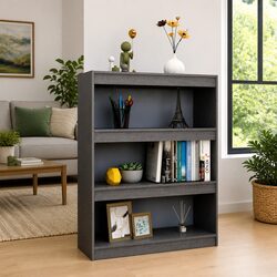 Stylish Wooden Book Cabinet for Cozy Living Spaces